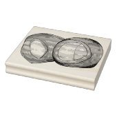 Yorkshire Pudding England UK British Food Popover Rubberstempel (Stempel)