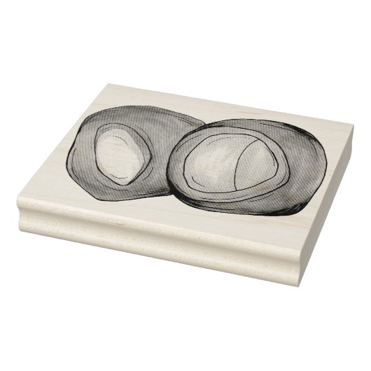 Yorkshire Pudding England UK British Food Popover Rubberstempel (Stempel)