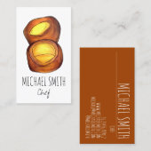 Yorkshire Pudding North England UK British Food Visitekaartje (Voorkant / Achterkant)