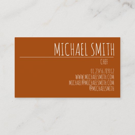 Yorkshire Pudding North England UK British Food Visitekaartje (Achterkant)