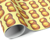 Yorkshire Pudding Sunday Roast UK British Food Cadeaupapier (Rol Hoek)