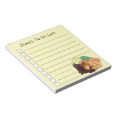 Yorkshire Pudding Sunday Roast UK British Food Notitieblok (Schuin)