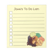 Yorkshire Pudding Sunday Roast UK British Food Notitieblok (Voorkant)