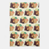 Yorkshire Pudding Sunday Roast UK British Food Theedoek (Verticaal)