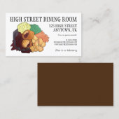 Yorkshire Pudding Sunday Roast UK British Food Visitekaartje (Voorkant / Achterkant)