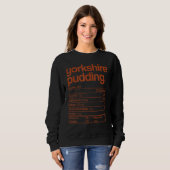 Yorkshire Pudding Voeding Fact Thanksgiving Chri Trui (Voorkant volledig)