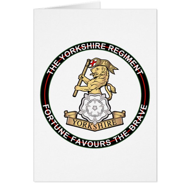 Yorkshire Regiment (Voorkant)