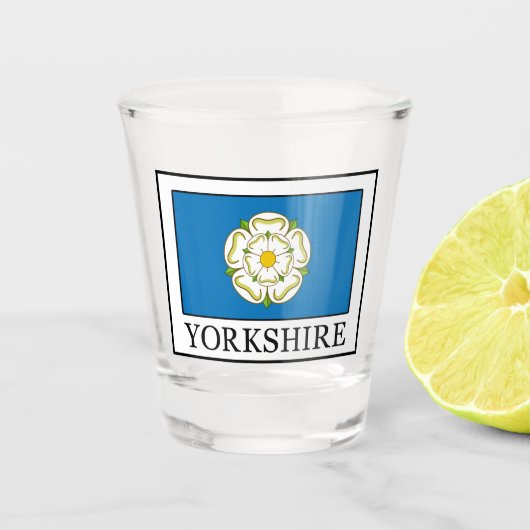 Yorkshire Shot Glas (Voorkant)