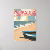 Yorkshire  Spoorwegbureau Canvas Afdruk (Voorkant)