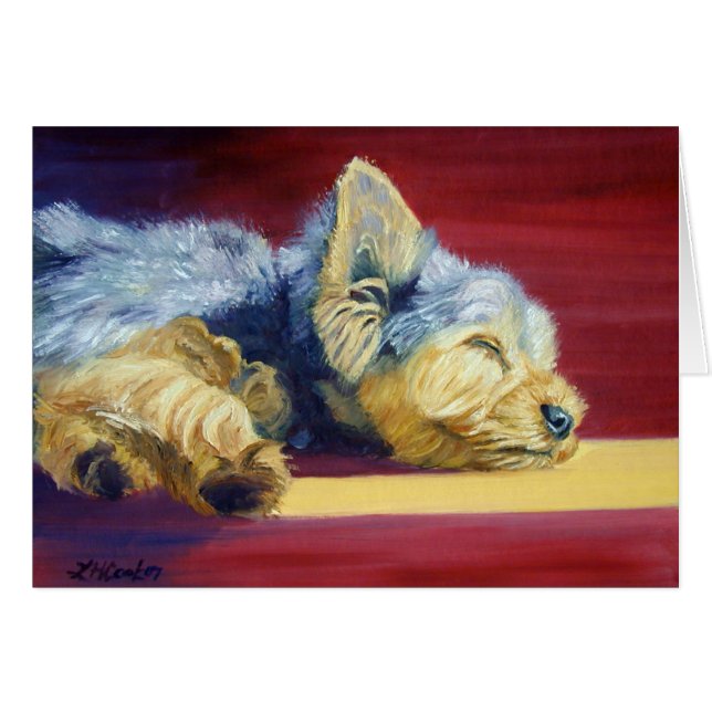 Yorkshire Terrier (Voorkant Horizontaal)