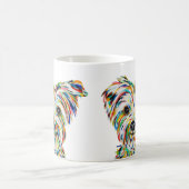 Yorkshire Terrier 11 oz. KoffieMok (Center)