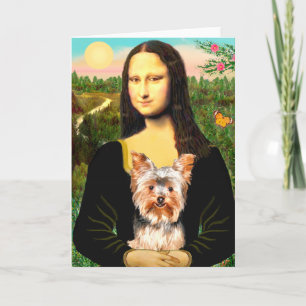 Yorkshire Terrier 17 - Mona Lisa Kaart