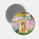 Yorkshire Terrier 1 - Tuin Magneet (Voorkant / Achterkant)