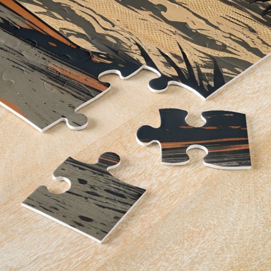 Yorkshire-terrier aan het strand legpuzzel (Zijkant)