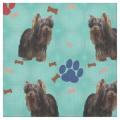 Yorkshire Terrier Art Stof (Close Up)
