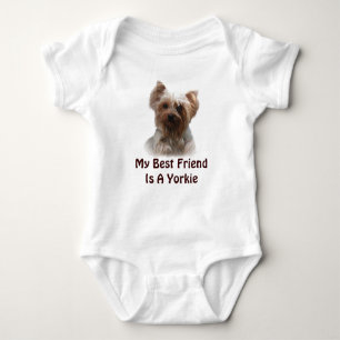 Yorkshire Terrier Baby Creeper Romper