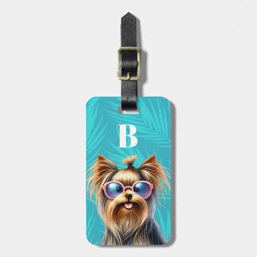 Yorkshire Terrier Bagage Labels (Voorkant verticaal)