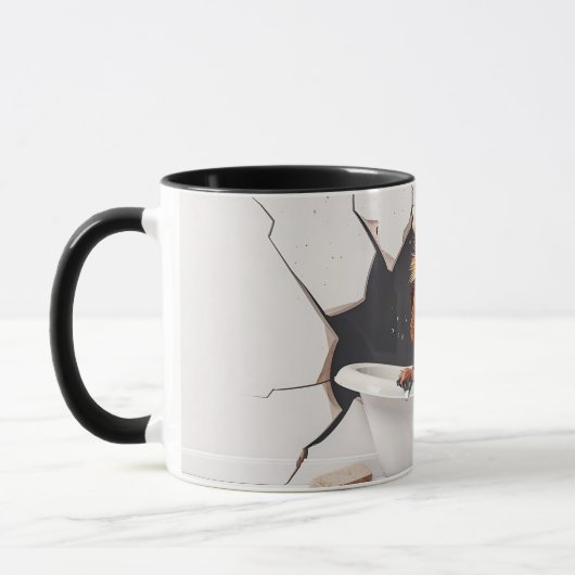 Yorkshire Terrier Bath Time - Schattige 3D-Mok Mok (Links)