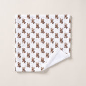Yorkshire Terrier Bath Towel Set Bad Handdoek (Wasdoekje)