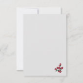 Yorkshire Terrier Bedankkaart (Achterkant)