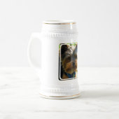 Yorkshire Terrier Beer Stein Bierpul (Voorkant links)