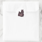 Yorkshire Terrier BFF Gifts Ronde Sticker (Tas)