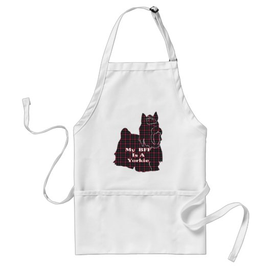 Yorkshire Terrier BFF Gifts Standaard Schort (Voorkant)