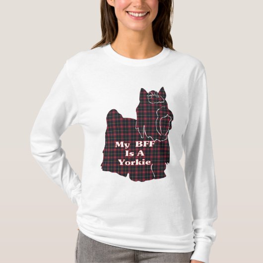 Yorkshire Terrier BFF Gifts T-shirt (Voorkant)