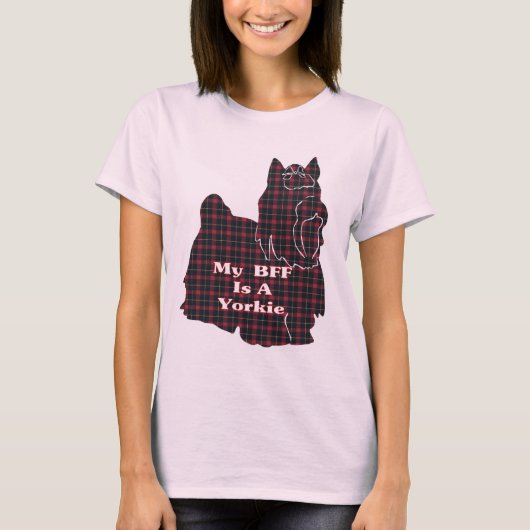 Yorkshire Terrier BFF Gifts T-shirt (Voorkant)