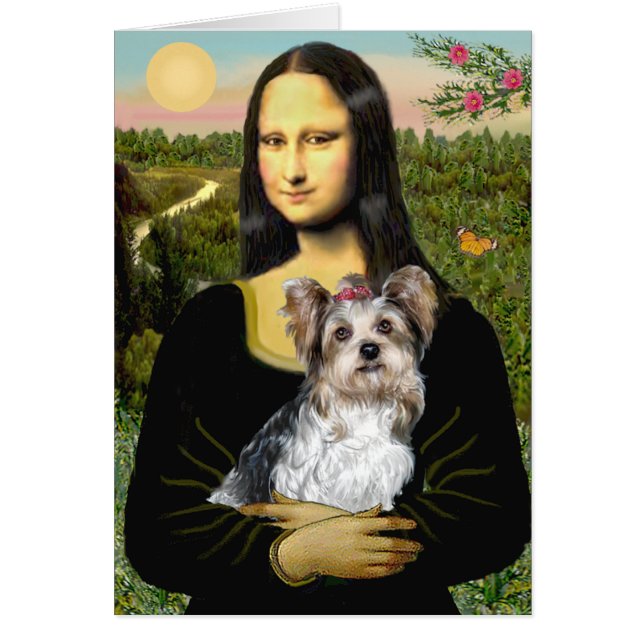 Yorkshire Terriër (Biewer) - Mona Lisa (Voorkant)
