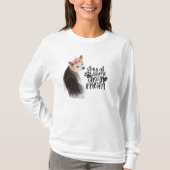 Yorkshire Terrier - Blijf thuis bij Dog Mam T-shirt (Voorkant)