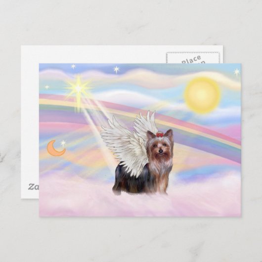 Yorkshire Terrier Briefkaart (Voorkant / Achterkant)