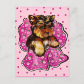 YORKSHIRE TERRIER BRIEFKAART (Voorkant)