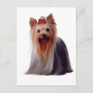 Yorkshire Terrier Briefkaart