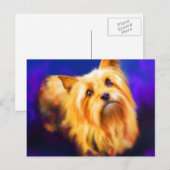 Yorkshire Terrier Briefkaart (Voorkant / Achterkant)