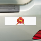 Yorkshire Terrier Bumpersticker (Op auto)