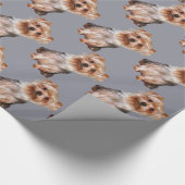 Yorkshire Terrier Cadeaupapier (Hoek)