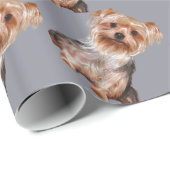 Yorkshire Terrier Cadeaupapier (Rol Hoek)