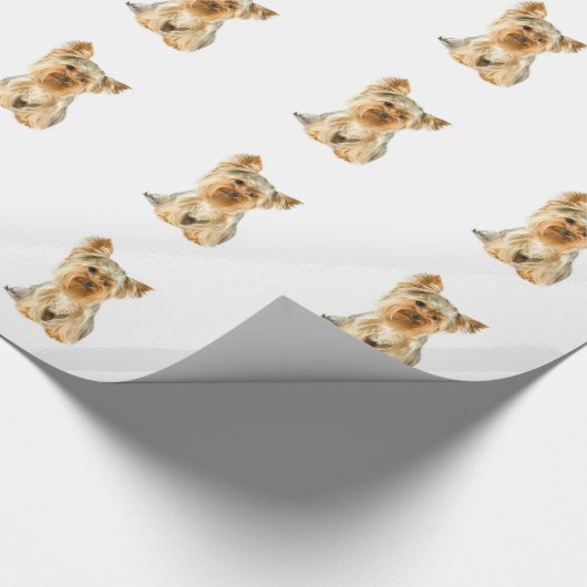 Yorkshire Terrier Cadeaupapier (Hoek)