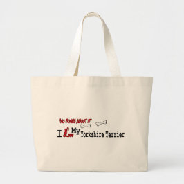 Yorkshire Terrier Cadeaus Grote Tote Bag