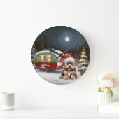 Yorkshire Terrier Caravan Kerstavontuur Grote Klok (Huis)