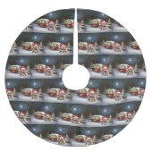 Yorkshire Terrier Caravan Kerstavontuur Kerstboom Rok (Voorkant)