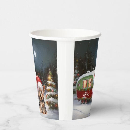 Yorkshire Terrier Caravan Kerstavontuur Papieren Bekers (Rechts)