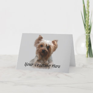 Yorkshire Terrier Card Kaart