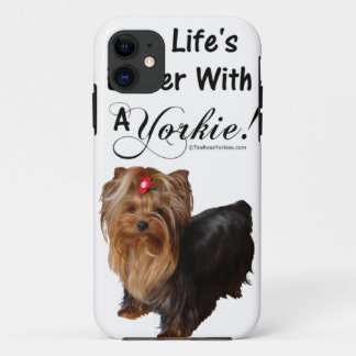 Yorkshire Terrier iPhone 11 Hoesje