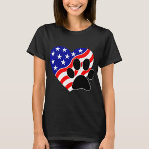 Yorkshire Terriër Cat Paw Prin De maand juli T-shirt