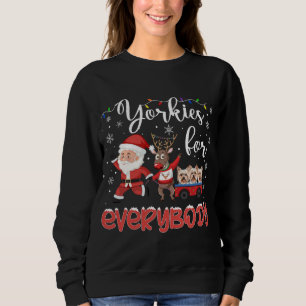 Yorkshire Terrier Christmas Yorkies voor iedereen Trui