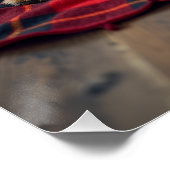 Yorkshire Terrier Cozy Christmas Evening Painting Perfect Poster (Hoek)