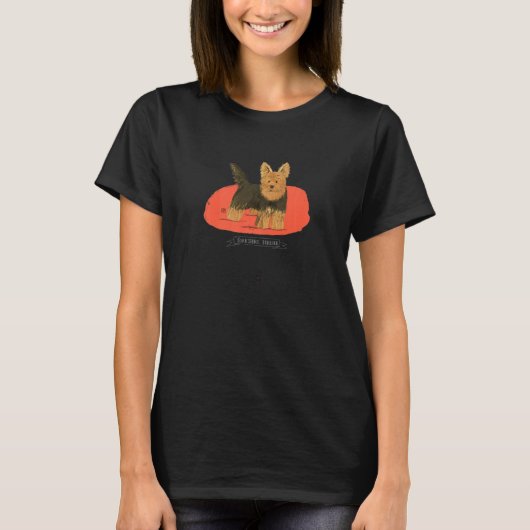 Yorkshire Terrier Cute Yorkie T-shirt (Voorkant)