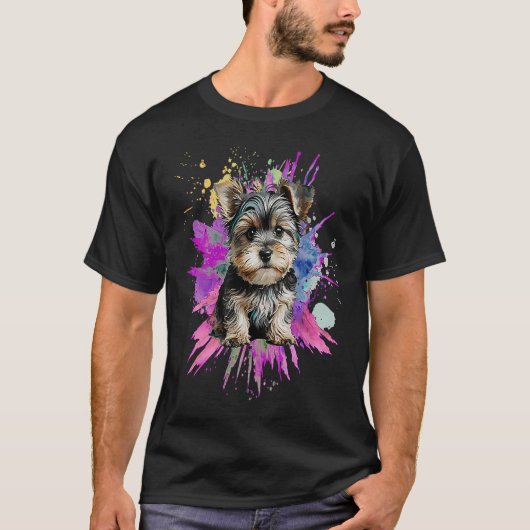 Yorkshire Terrier Cutest Yorkie T-shirt (Voorkant)